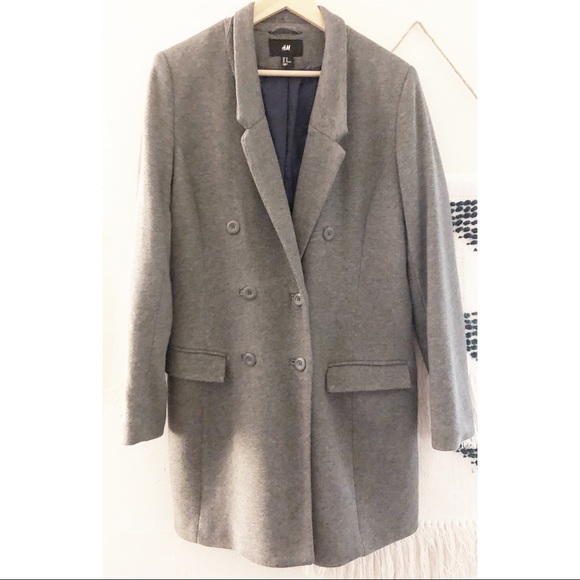 H&M Jackets & Blazers - 🎁Sale...H&M Long Double Breasted Coat